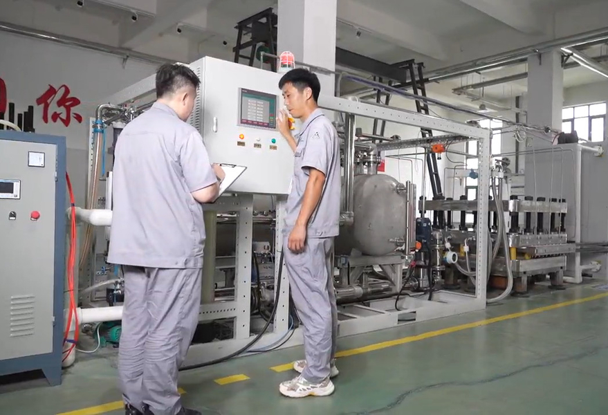 Shandong Saikesaisi Hydrogen Energy Co., Ltd প্রস্তুতকারকের উৎপাদন লাইন