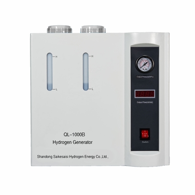 কেনা QL-1000B 25 কেজি উচ্চ চাপ হাইড্রোজেন জেনারেটর উচ্চ বিশুদ্ধতা জন্য 0-1010ml / মিনিট প্রবাহ অনলাইনে উৎপাদন